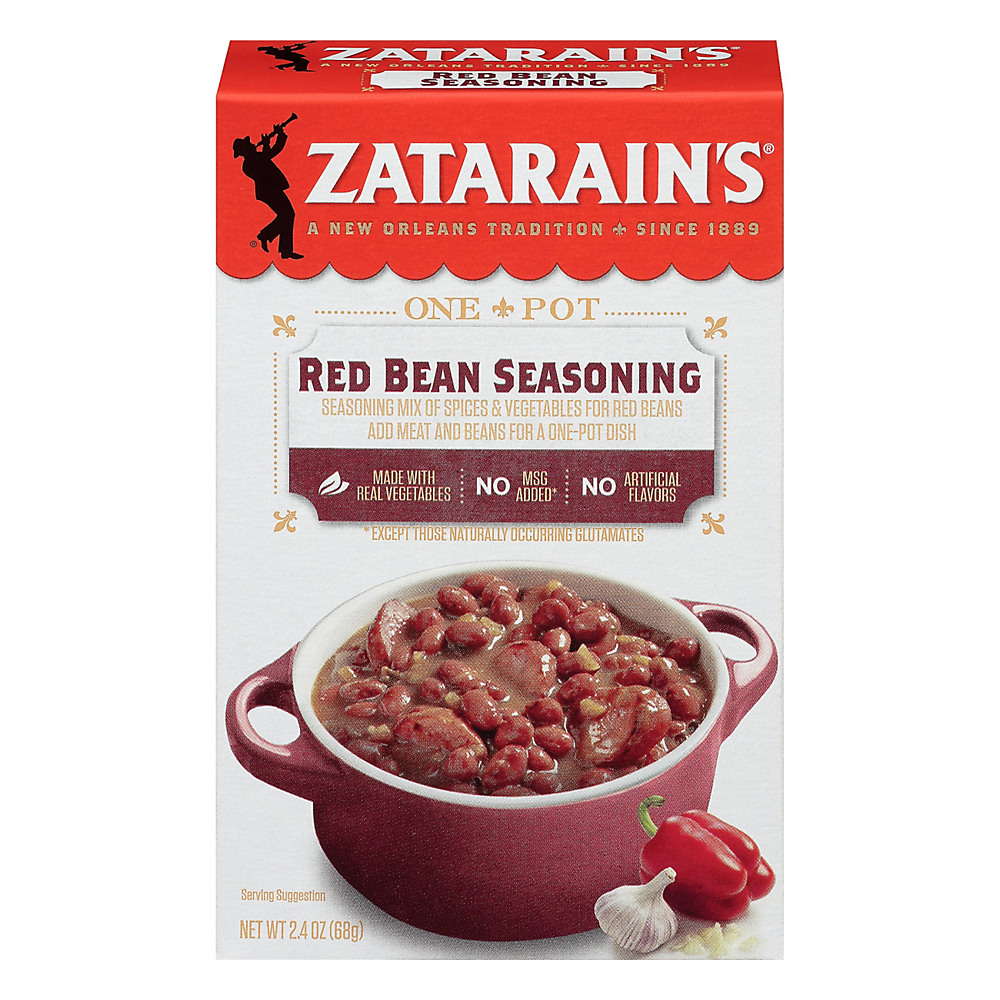 Calories in Zatarain's Red Bean Seasoning, 2.4 oz