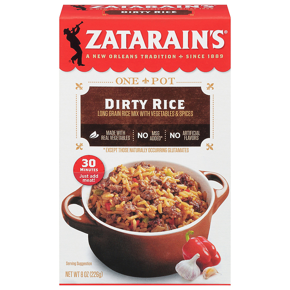 Calories in Zatarain's Dirty Rice Dinner Mix, 8 oz