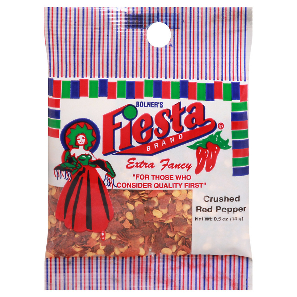 Calories in Bolner's Fiesta Crushed Red Pepper, .5 oz