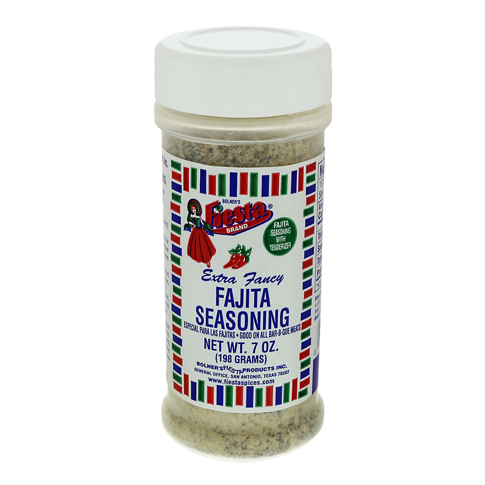 Calories in Bolner's Fiesta Fajita Seasoning, 7 oz