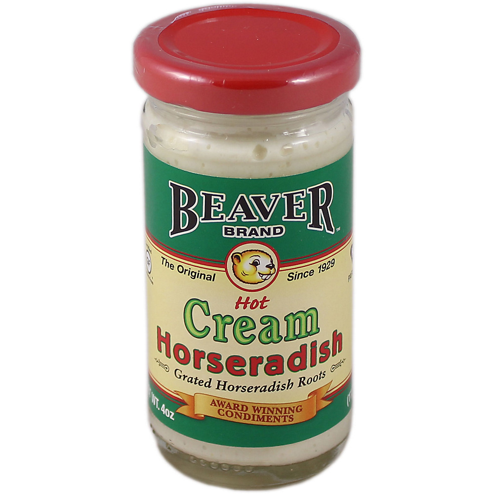 Calories in Beaver Brand Hot Cream Horseradish, 4 oz