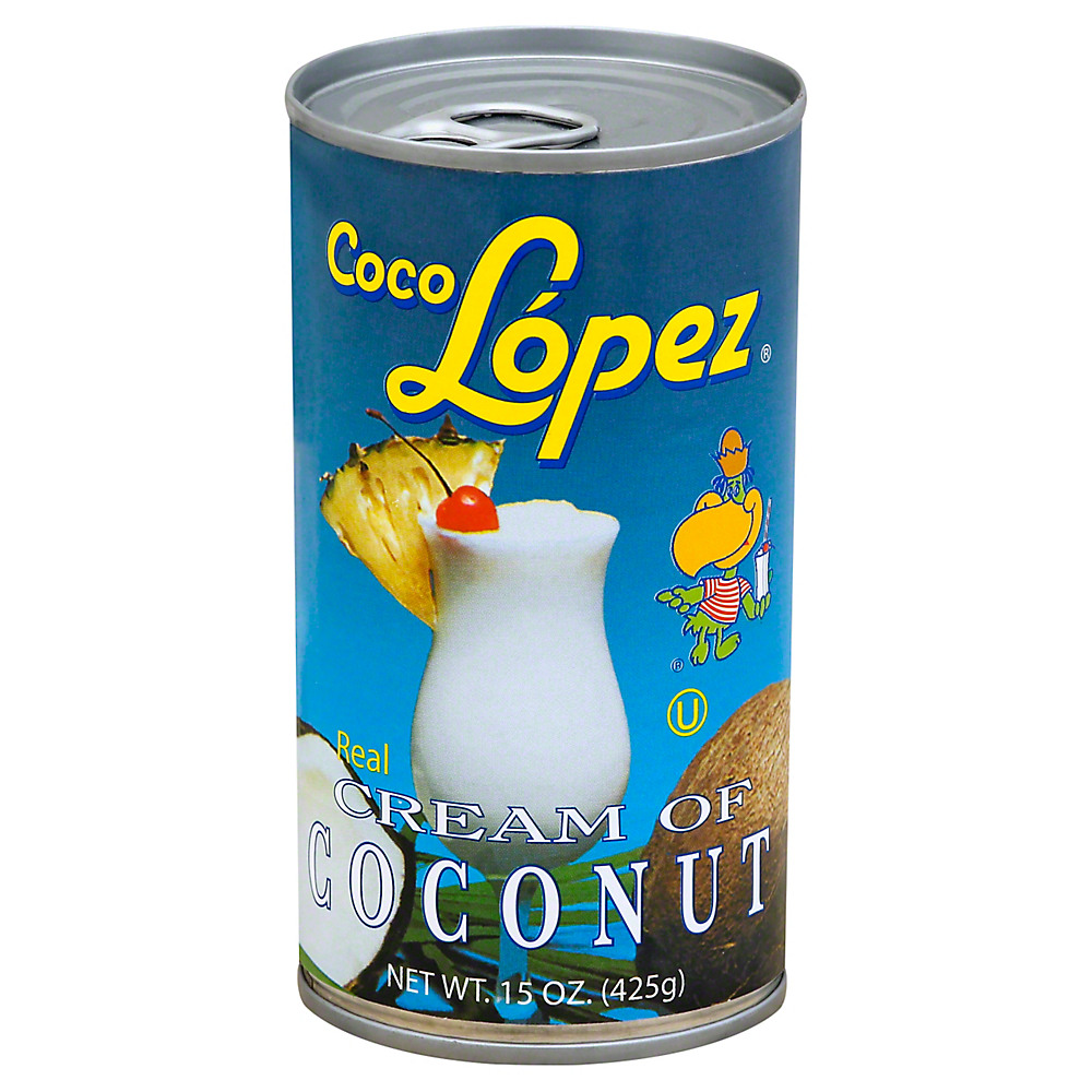 Calories in Coco Lopez Real Cream of Coconut, 15 oz