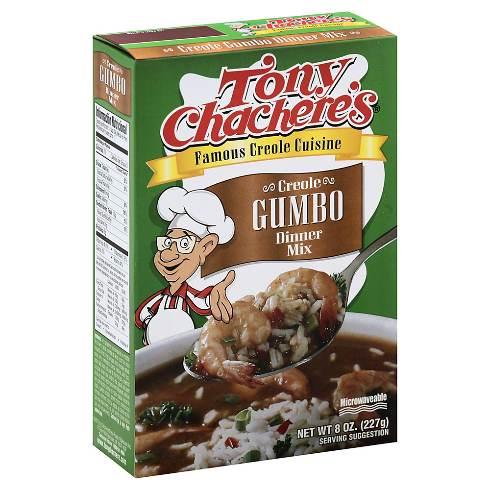 Calories in Tony Chachere's Creole Gumbo Dinner Mix, 8 oz