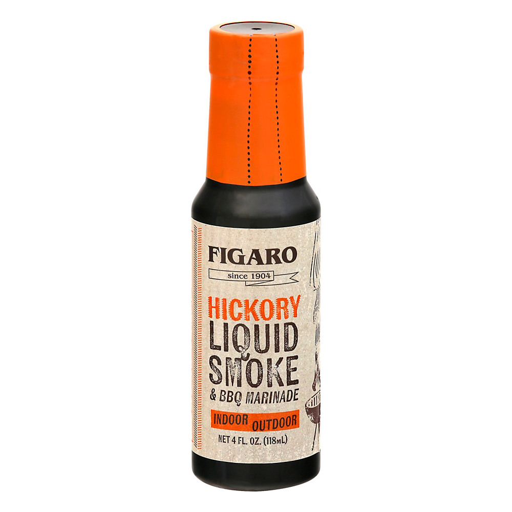 Calories in Figaro Hickory Liquid Smoke and Barbecue Marinade, 4 oz