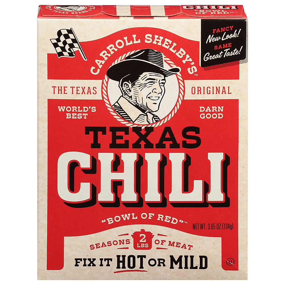 Calories in Carroll Shelby's Chili Mix, 4 oz