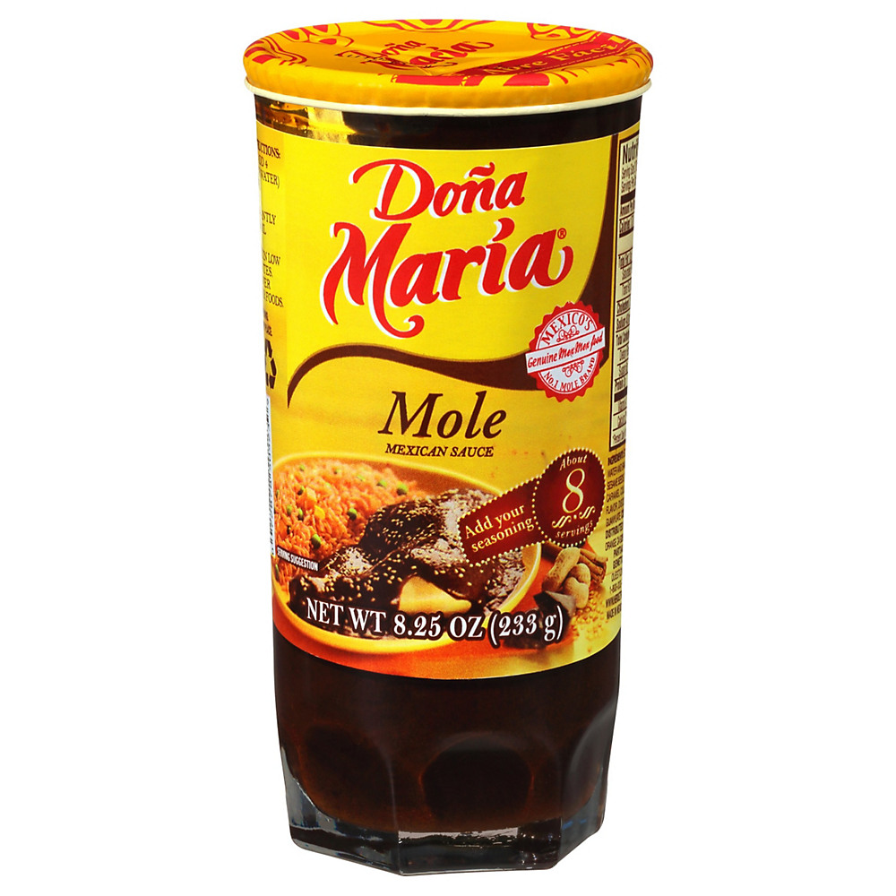 Calories in Dona Maria Mole Mexican Condiment, 8.25 oz