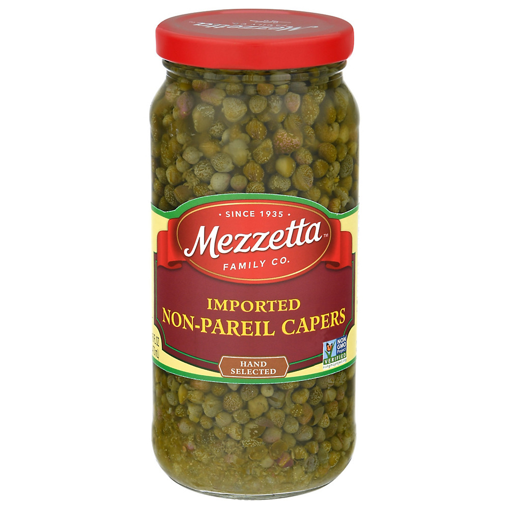 Calories in Mezzetta Imported Gourmet Non-Pareil Capers, 16 oz