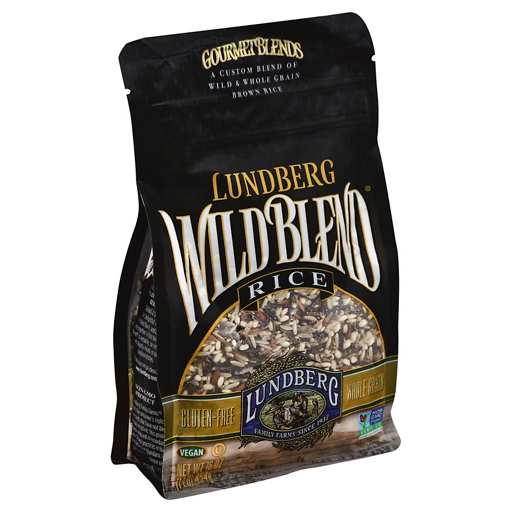 Calories in Lundberg Wild Blend Rice, 1 lb