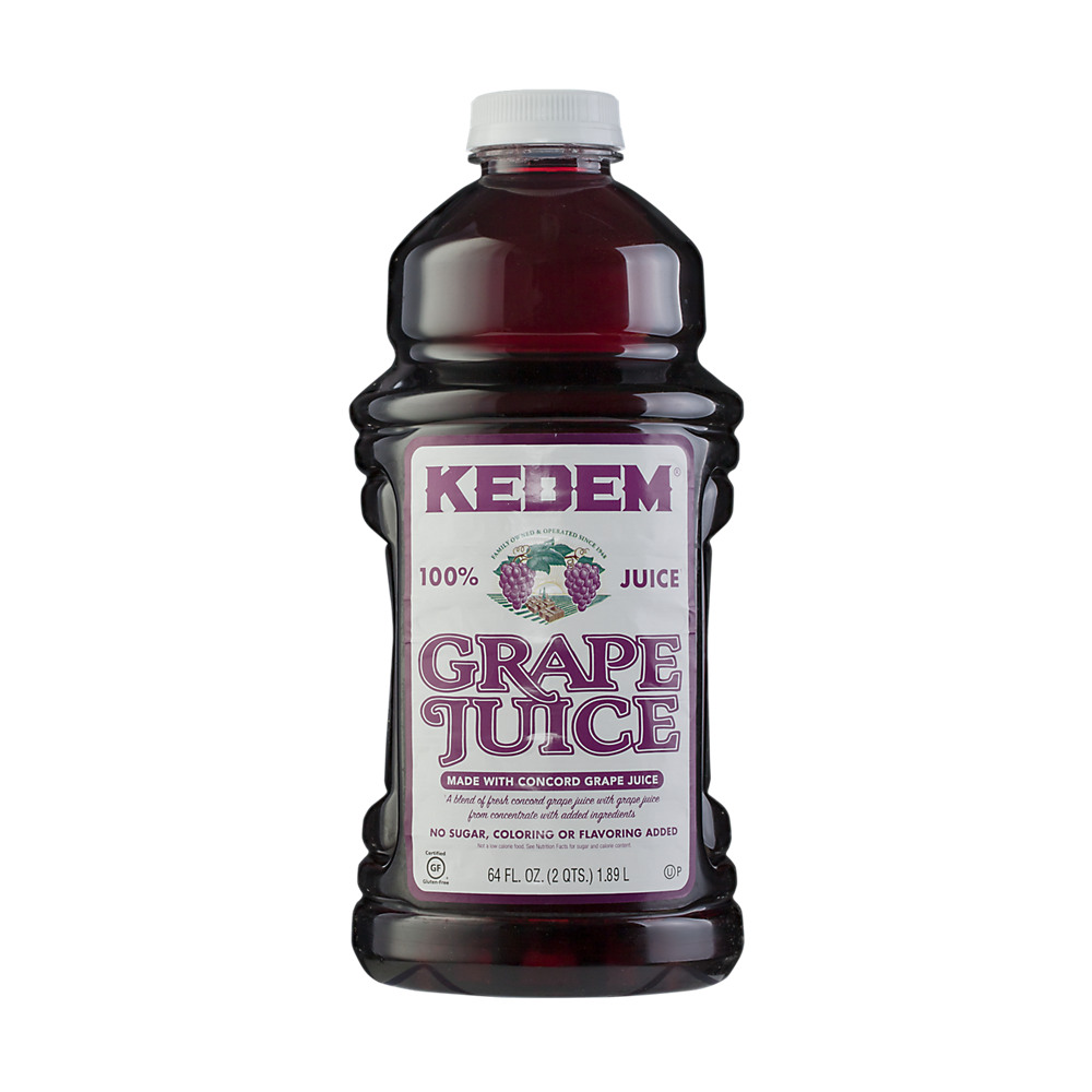 Calories in Kedem Kosher Grape Juice, 64 oz