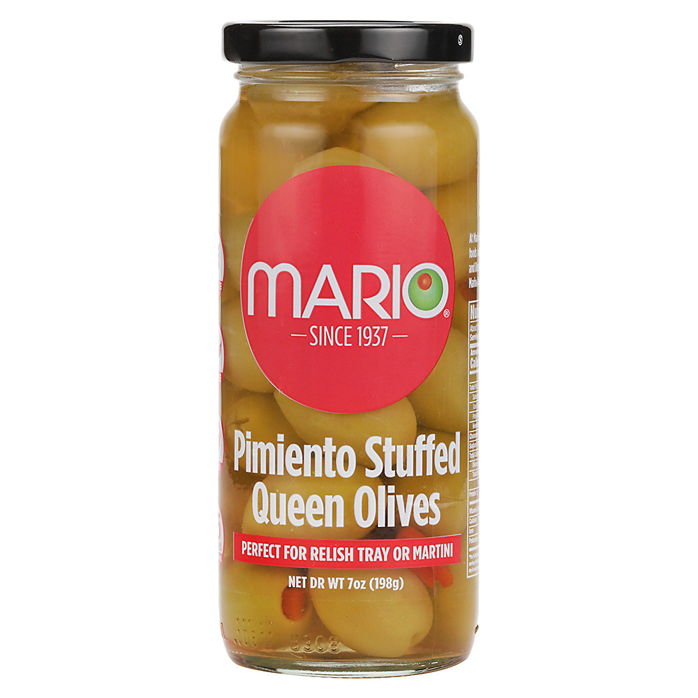 Calories in Mario Queen Stuffed Olives, 7 oz