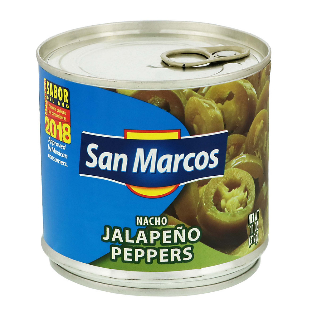 Calories in San Marcos Nacho Jalapeno Peppers, 11 oz