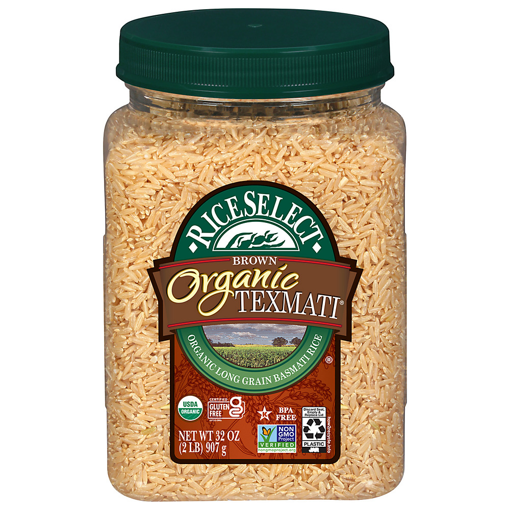 Calories in Rice Select Organic Texmati Brown Rice, 32 oz