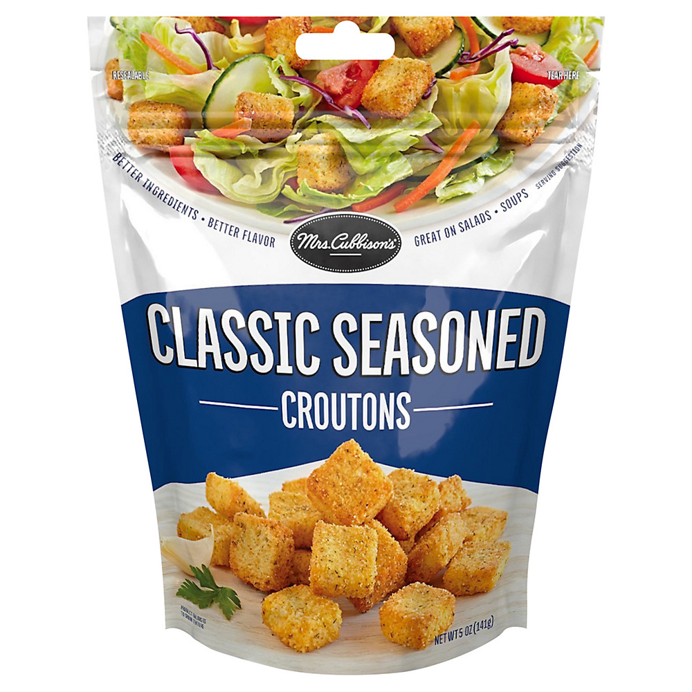 Calories in Mrs. Cubbison's Classic Seasoned Croutons, 5 oz