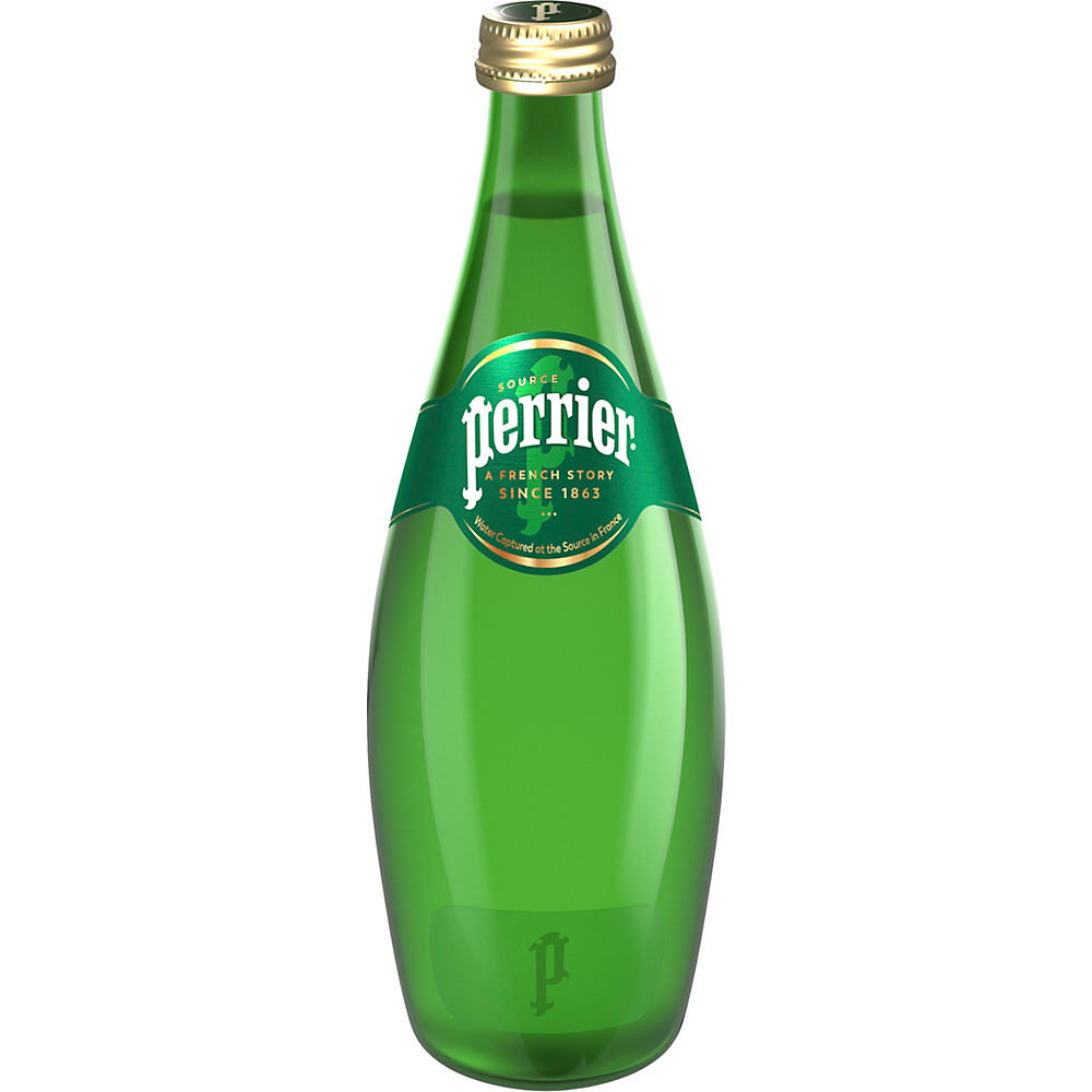 Calories in Perrier Sparkling Natural Mineral Water, 25.3 oz