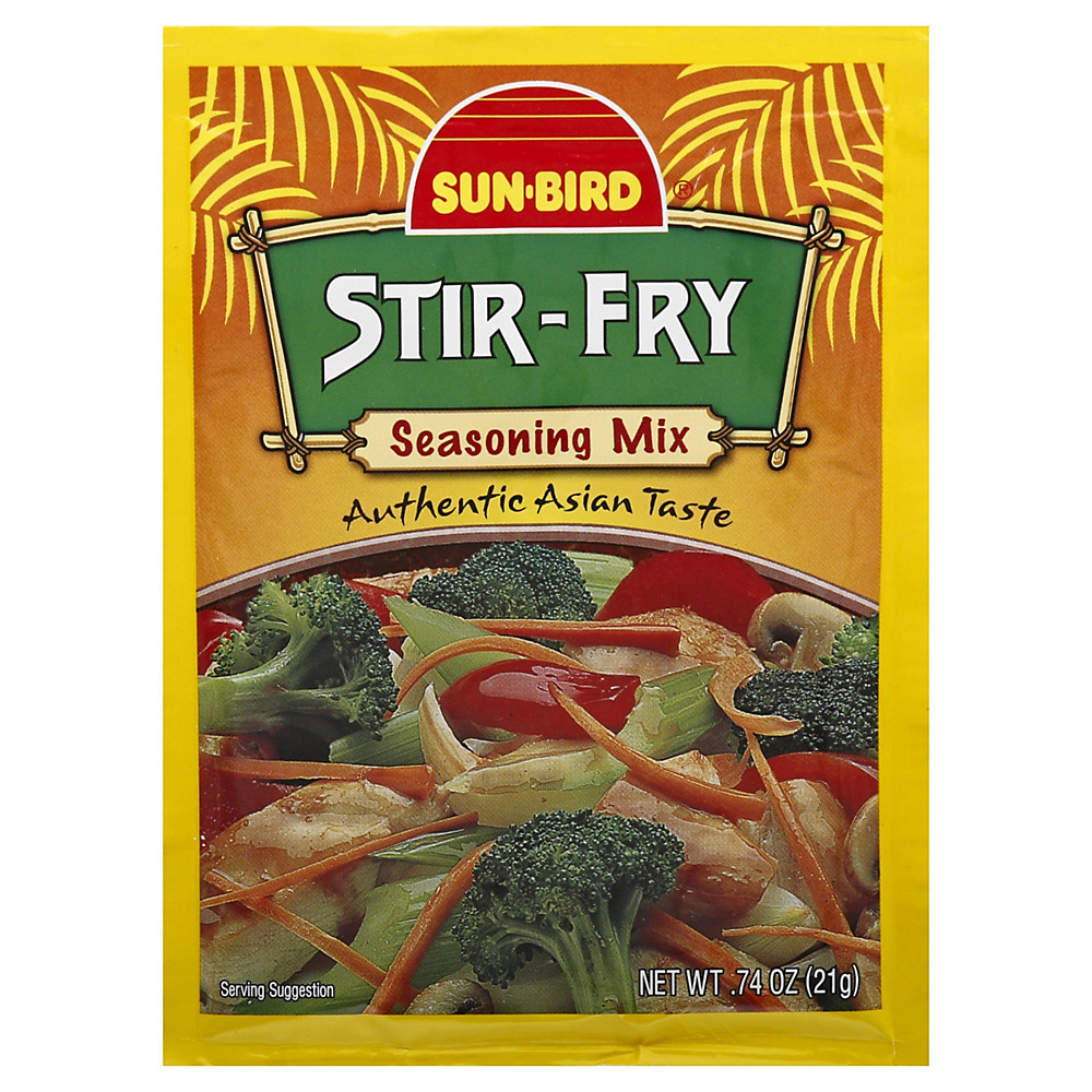 Calories in Sun-Bird Stir-Fry Seasoning Mix, .75 oz