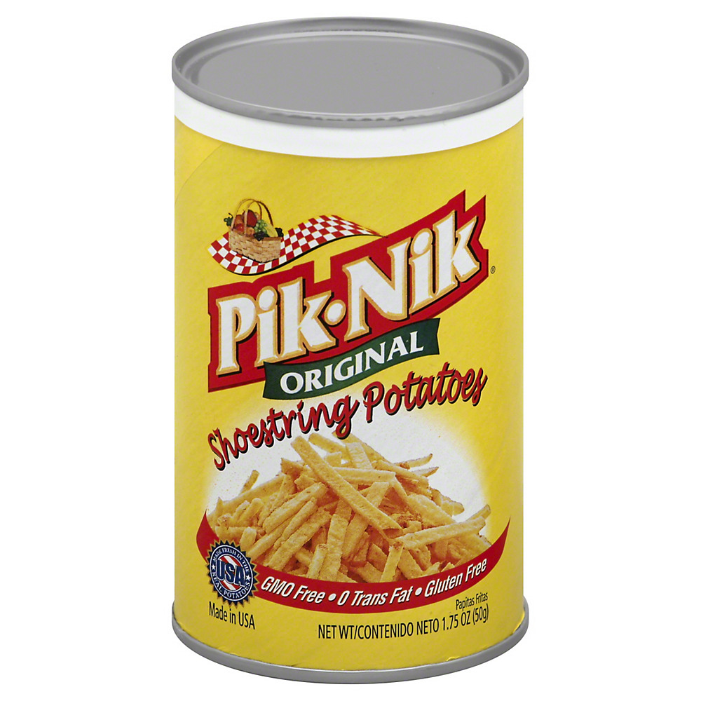 Calories in Pik-Nik Original Shoestring Potatoes, 1.75 oz