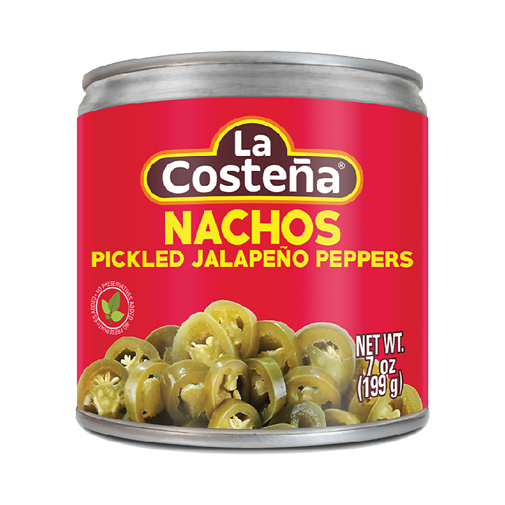 Calories in La Costena Pickled Jalapeno Nacho Slices, 7 oz