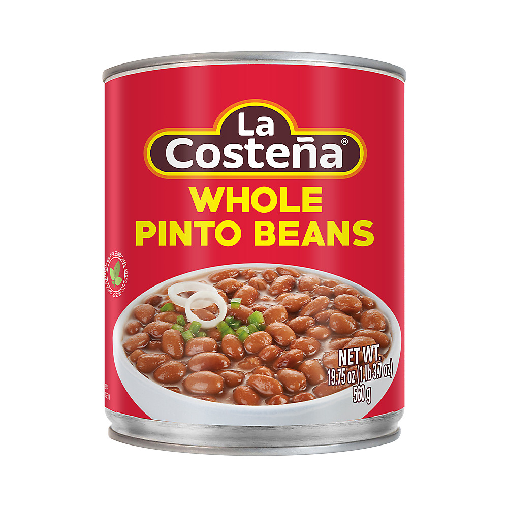 Calories in La Costena Whole Pinto Beans, 19.75 oz