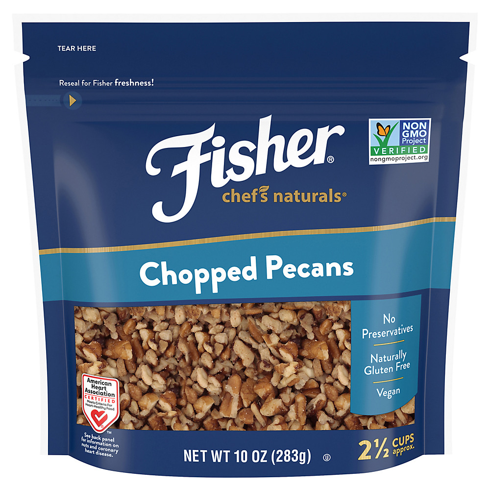 Calories in Fisher Chopped Pecans, 10 oz
