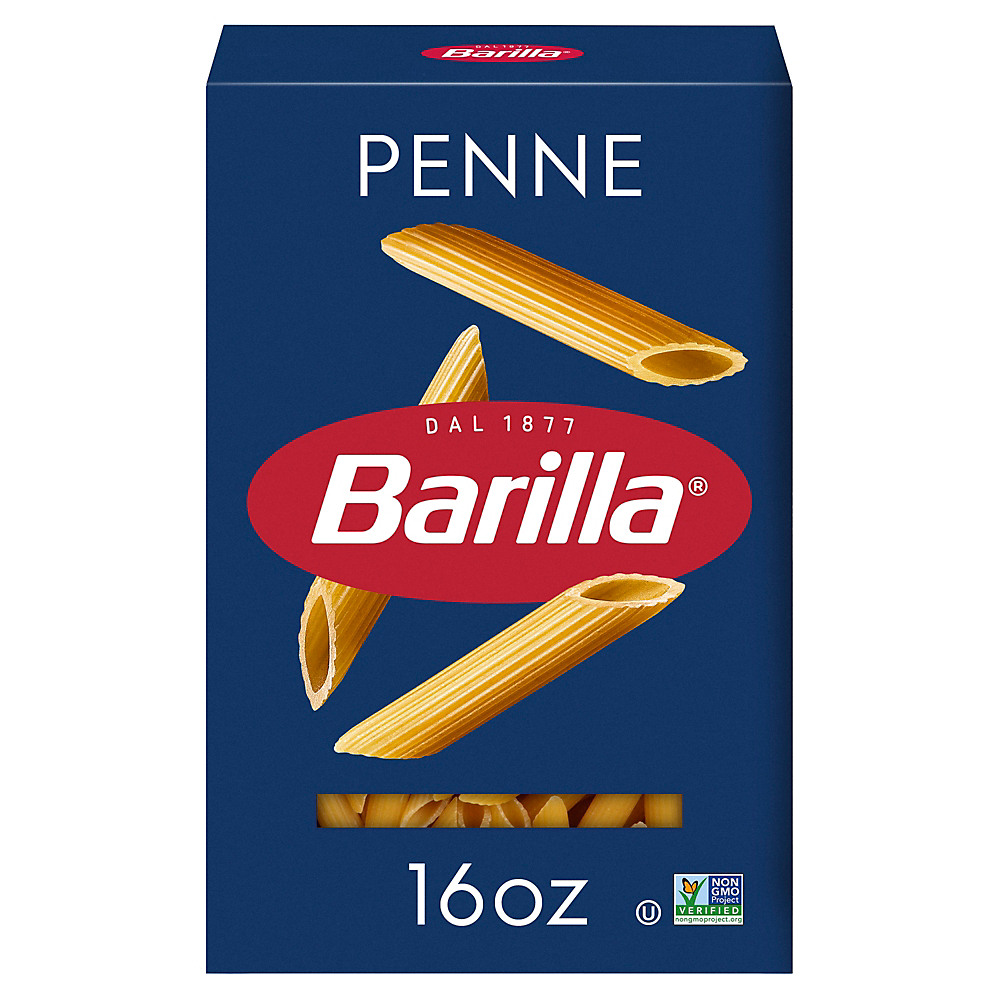 Calories in Barilla Classic Blue Box Pasta Penne, 16 oz