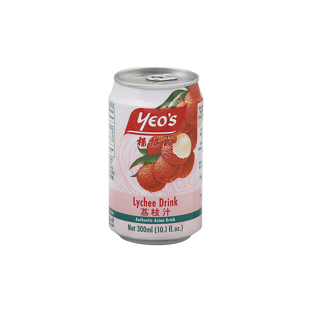 Calories in Yeo's Lychee Drink, 10.1 oz