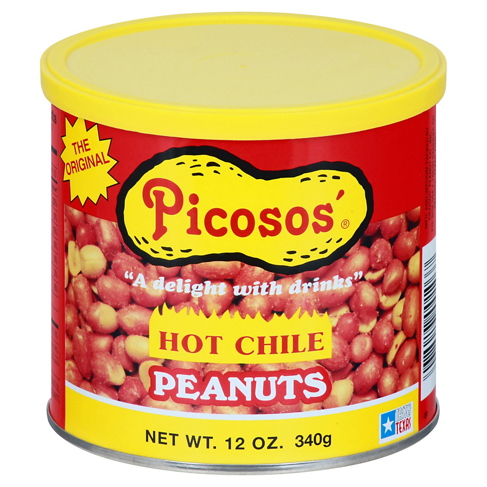 Calories in Picosos Hot Chile Peanuts, 12 oz