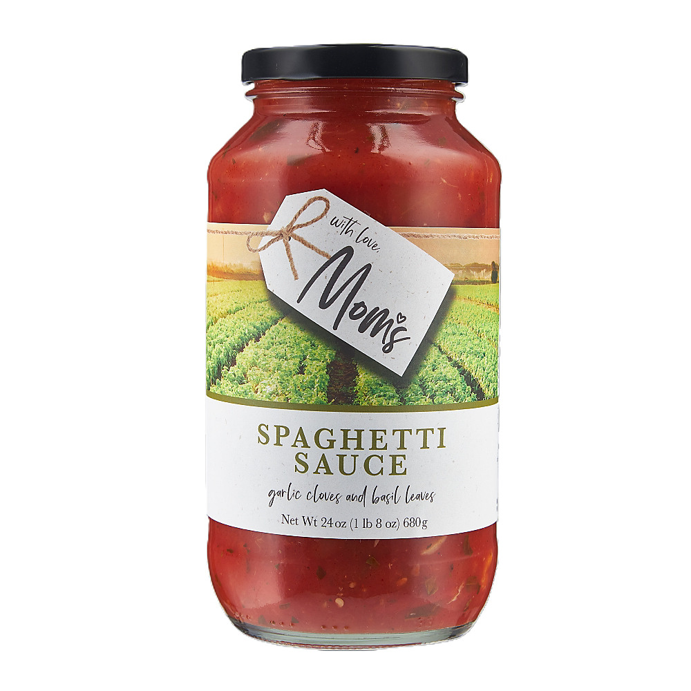 Calories in Mom's Spaghetti Sauce, 24 oz