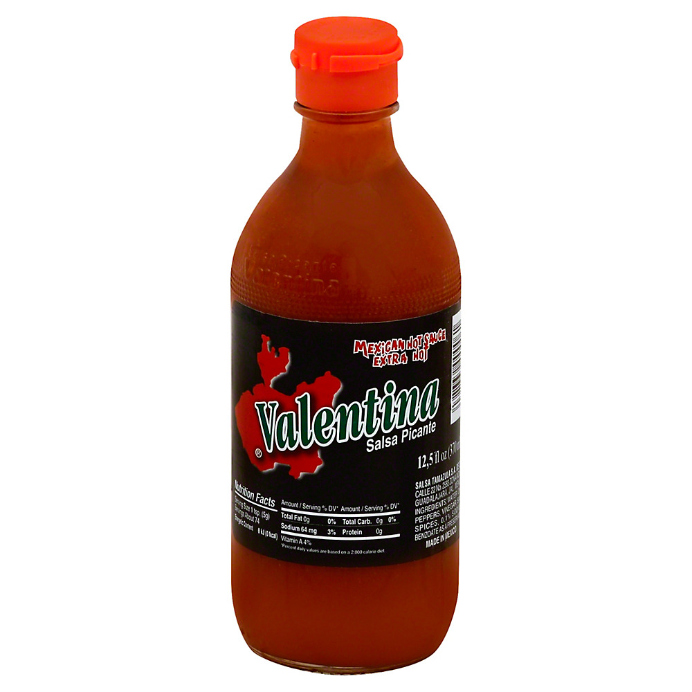 Calories in Valentina Salsa Picante Mexican Hot Sauce, 12 oz