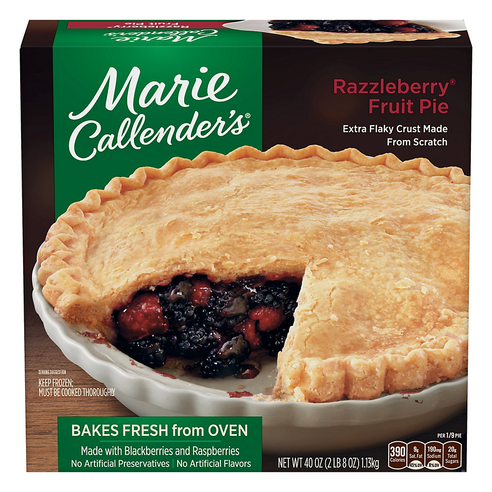 Calories in Marie Callender's Razzleberry Pie, 40 oz