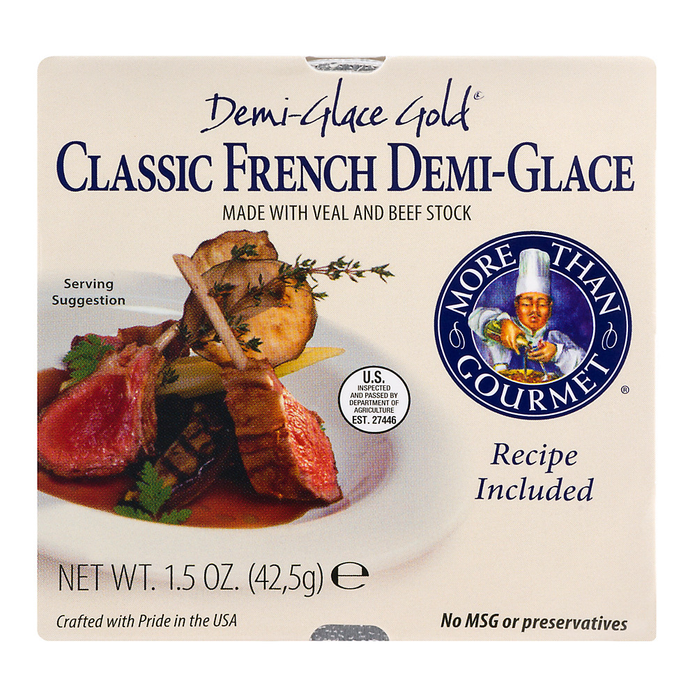 Calories in More Than Gourmet Classic French Demi-Glace, 1.5 oz