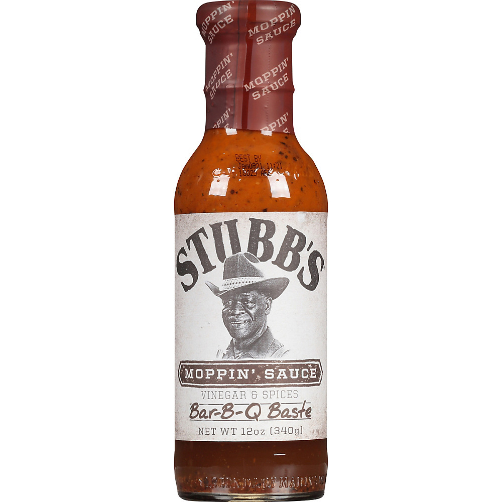 Calories in Stubb's Moppin' Sauce Vinegar & Spices Bar-B-Q Baste, 12 oz