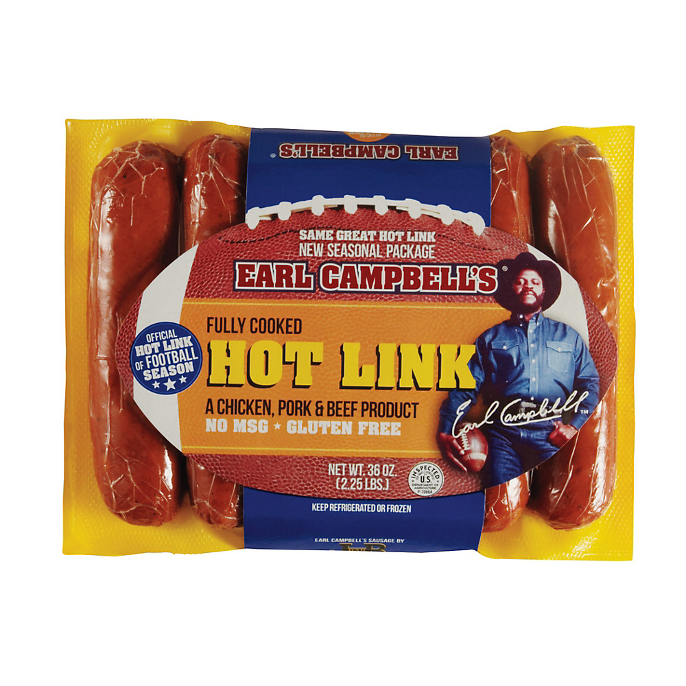 Calories in Earl Campbell's Hot Links, 12 ct