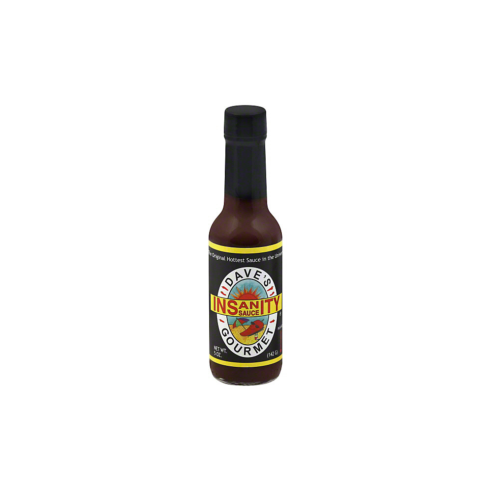 Calories in Dave's Gourmet Insanity Sauce, 5 oz