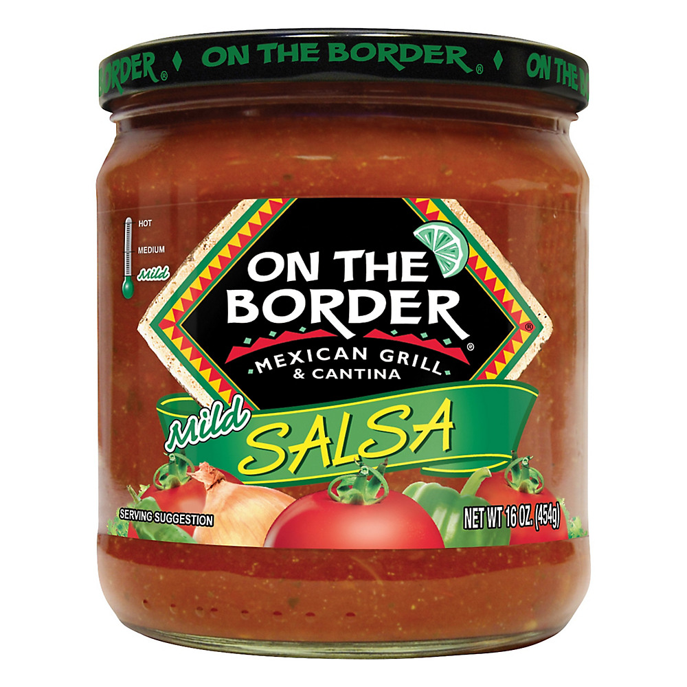 Calories in On The Border Mild Salsa, 16 oz