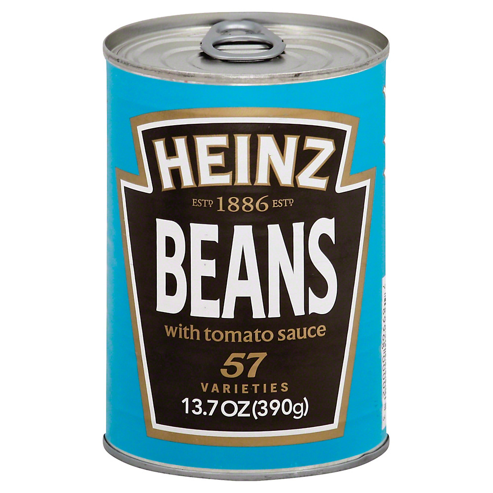 Calories in Heinz Baked Beans with Tomato Sauce, 13.7 oz