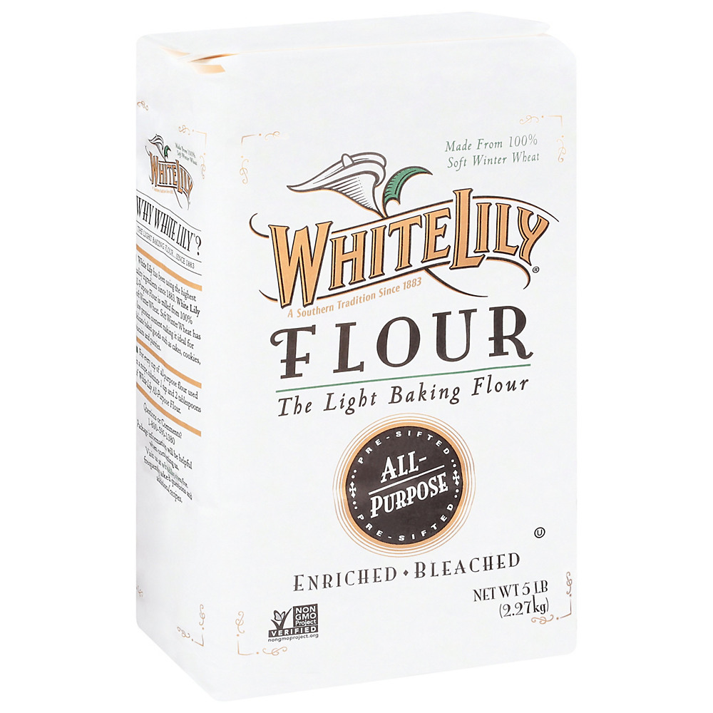 Calories in White Lily All Purpose Flour, 5 lb