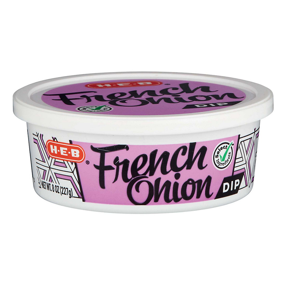Calories in H-E-B Select Ingredients French Onion Dip, 8 oz