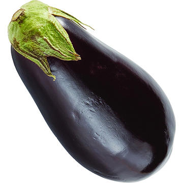 Fresh Purple Eggplant, Avg. 1.6 lbs