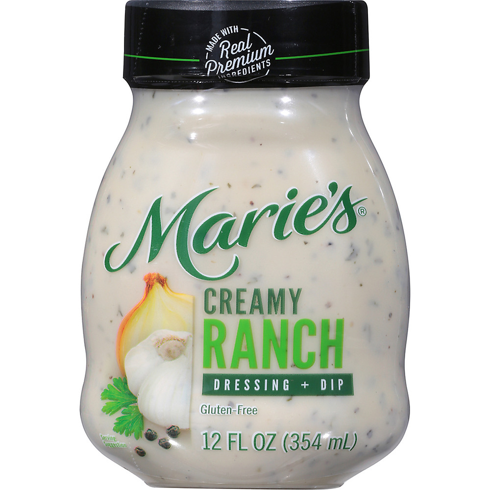 Calories in Marie's Creamy Ranch Dressing, 12.00 oz