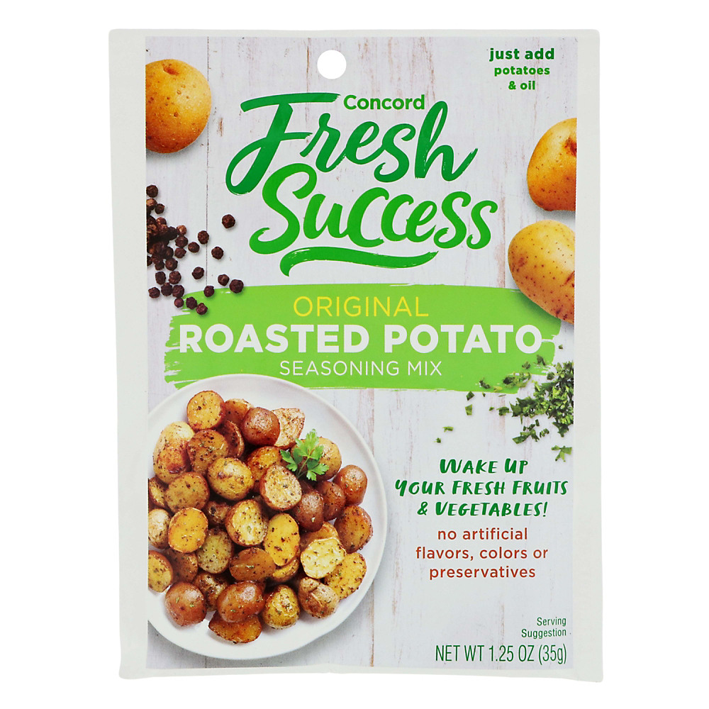 Calories in Concord Foods Original Roasted Potato Seasoning Mix, 1.25 oz