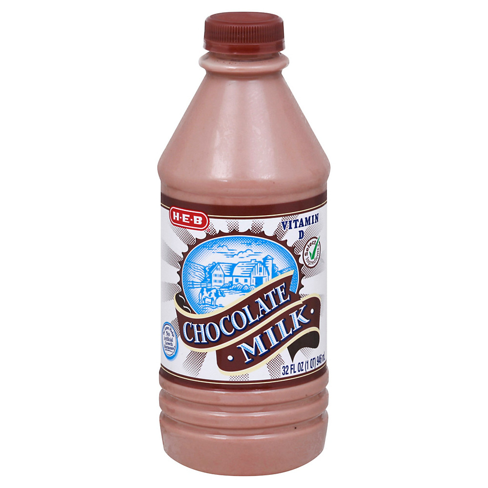 Calories in H-E-B Select Ingredients Chocolate Milk, 1 qt