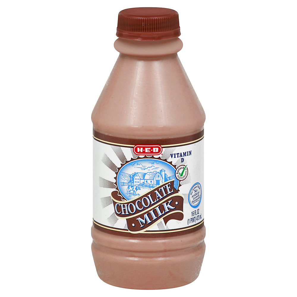 Calories in H-E-B Select Ingredients Chocolate Milk, 1 pt