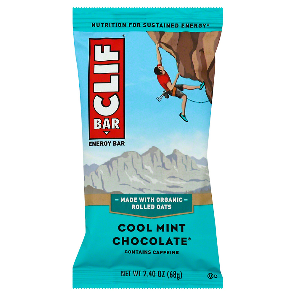 Calories in Clif Cool Mint Chocolate Energy Bar, 2.4 oz