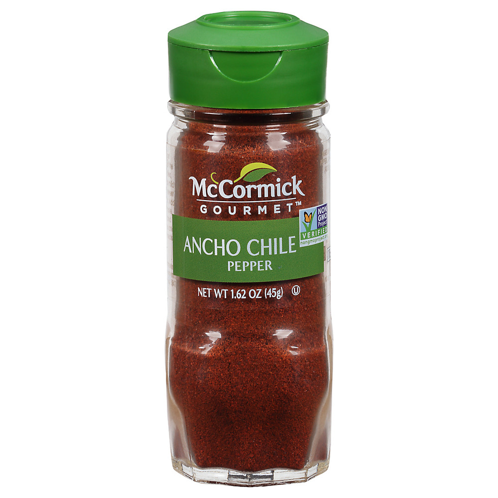Calories in McCormick Ancho Chile Pepper, 1.62 oz