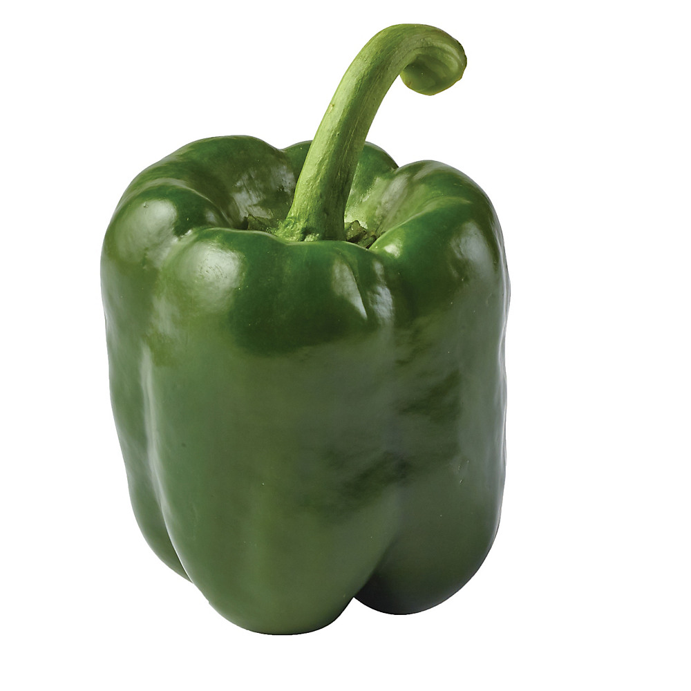 Calories in Fresh Green Bell Peppers, Each