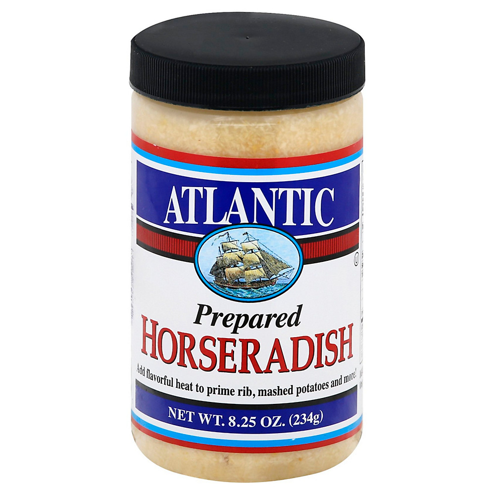 Calories in Atlantic Prepared Horseradish, 8.25 oz