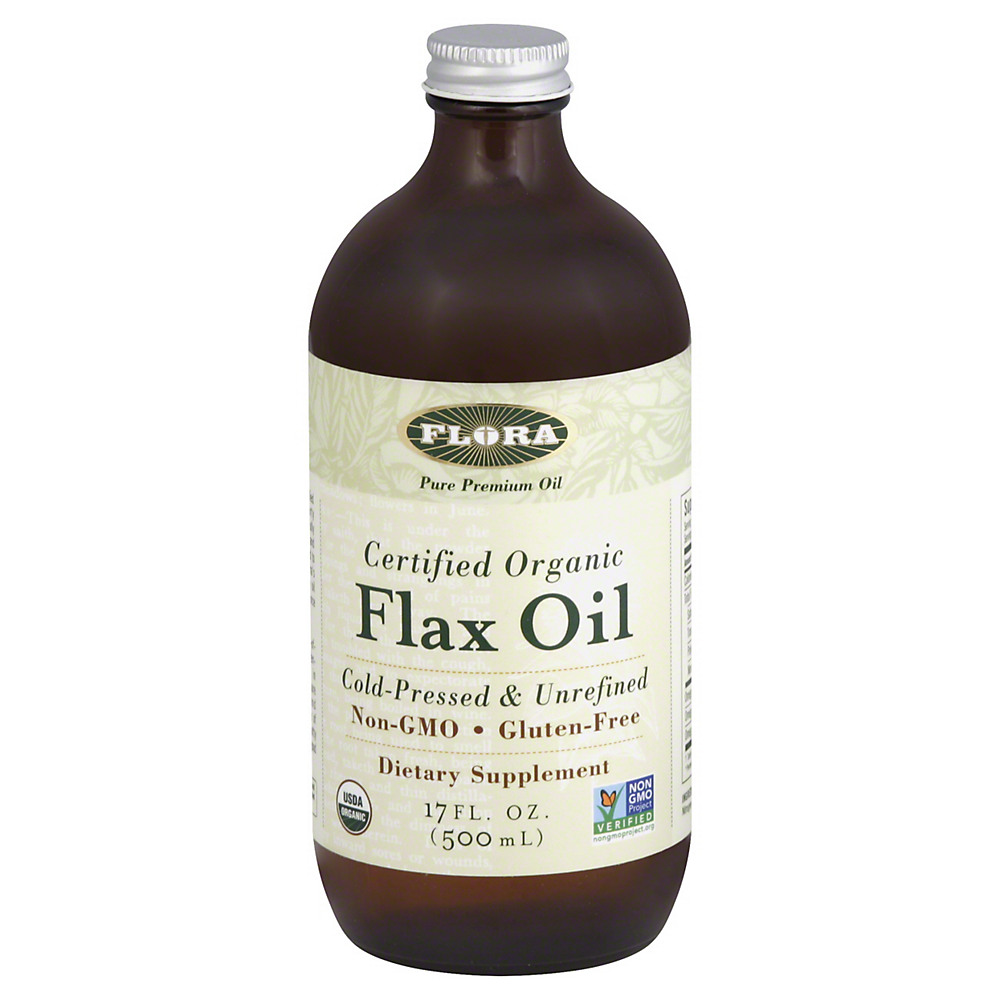 Calories in Flora Flax Oil, 17 oz