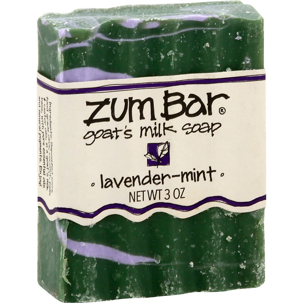 Calories in Indigo Wild Lavender-Mint Zum Bar Goat's Milk Soap, 3 oz