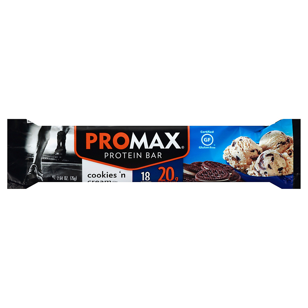 Calories in Promax Cookies 'n Cream Protein Bar, 2.64 oz