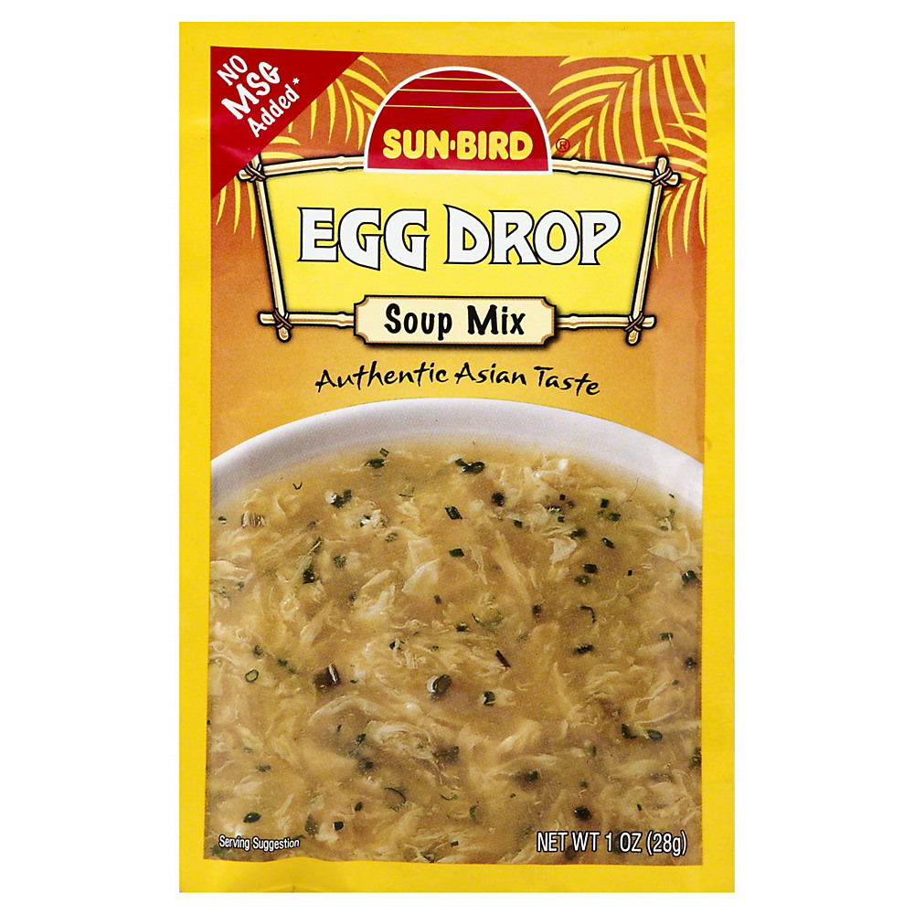 Calories in Sun-Bird Egg Drop Soup Mix, 1 oz